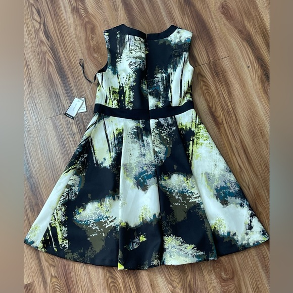 NWT Nine West Peacock Combo Dress Size 4 - Picture 4 of 4